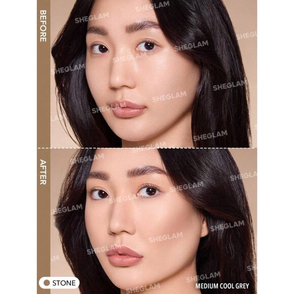 SHEGLAM Sun Sculpt Liquid Contour – Stone | Matte Cream Contour Stick - Picture 2 of 10